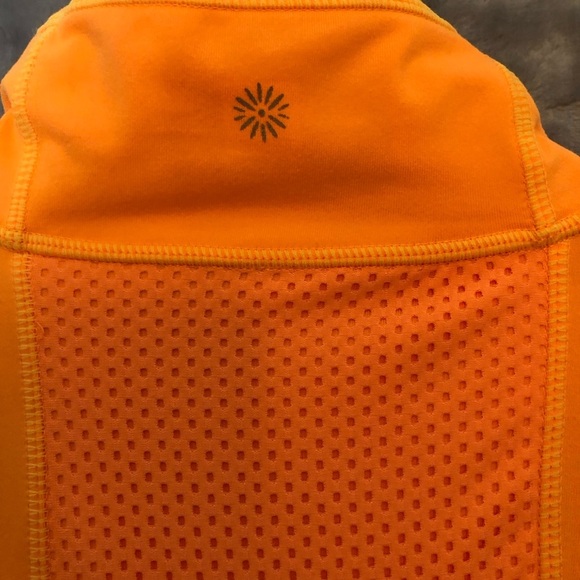 Tangerine Women's Bright Orange Zip-up Jacket Size XL - Picture 8 of 10